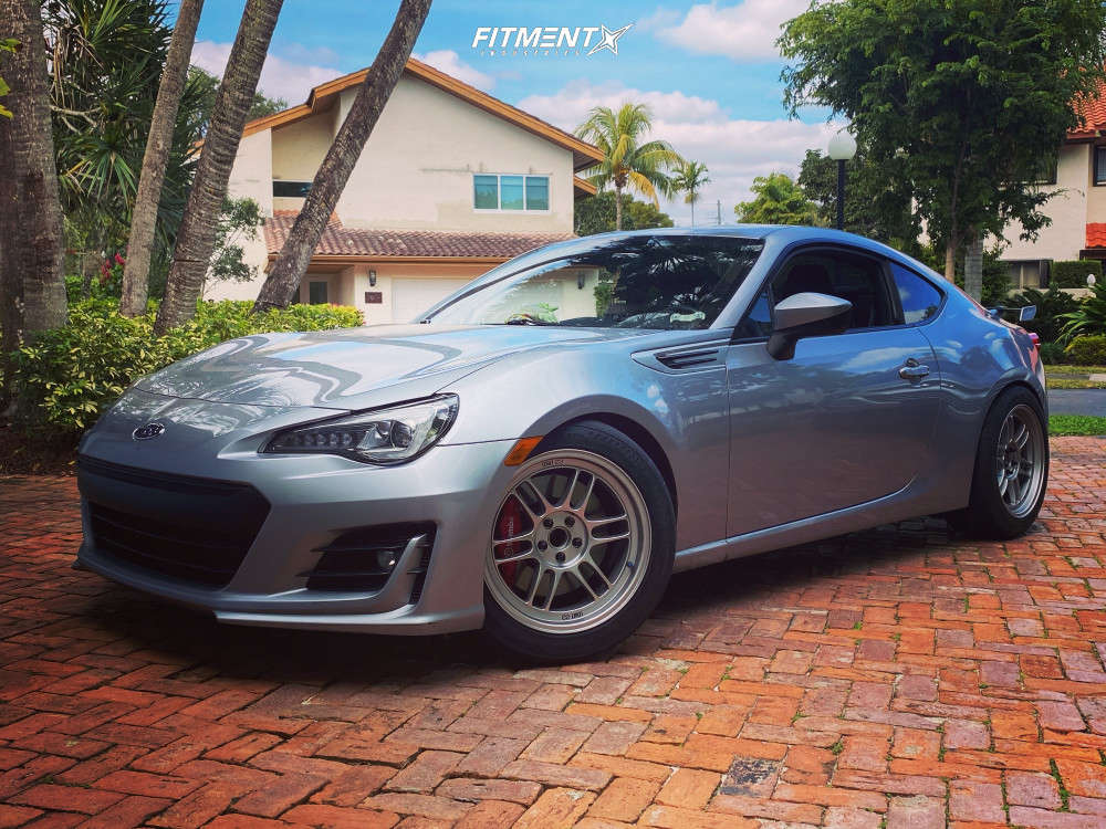2017 Subaru BRZ Limited Performance with 17x9 Enkei Rpf1 and Kumho