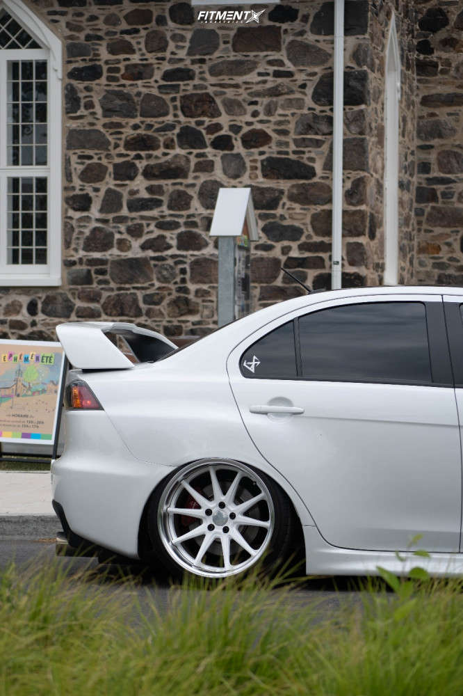 2015 Mitsubishi Lancer Evolution Final Edition with 19x11 Work Gnosis