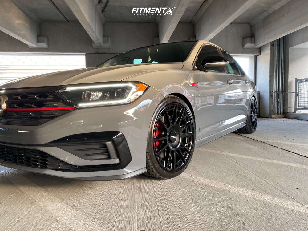 2019 Volkswagen Jetta Gli 35th Anniversary Edition With 19x8 5 Rotiform Ozr And Nitto 245x35 On