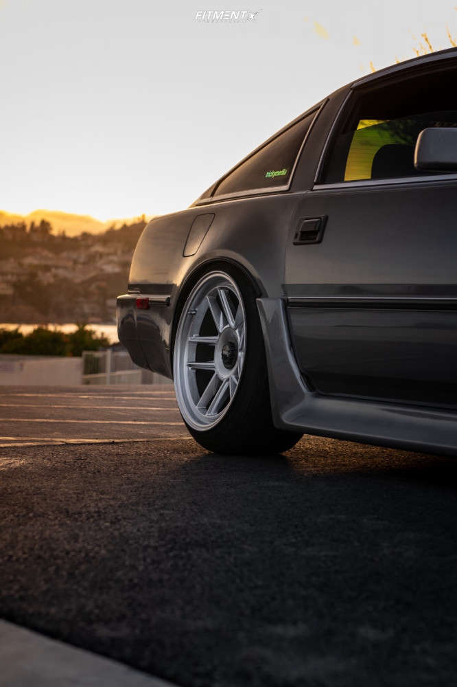 1987 Nissan 300ZX Base with 18x9.5 Revolve Apvd No 1219 and