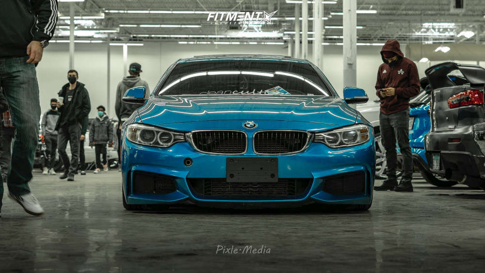 2014 BMW 435i XDrive Base with 18x8.5 Versus Racing Vs24 and Nankang ...