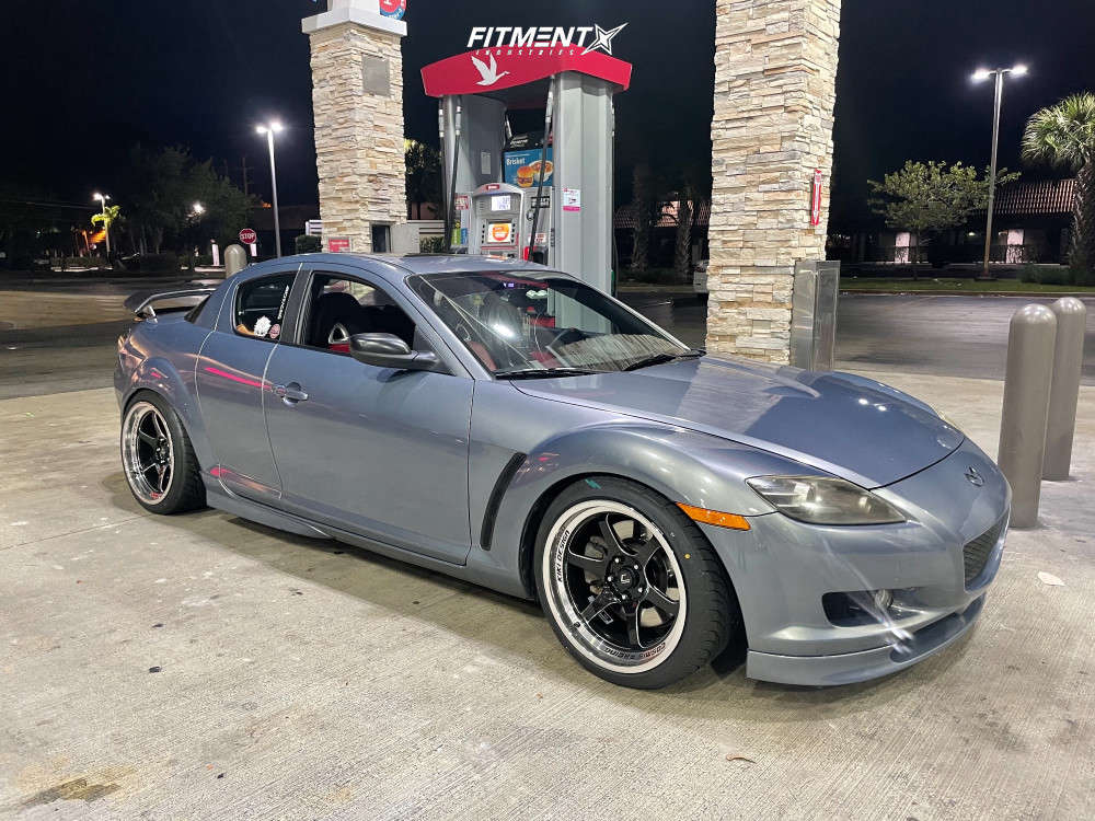 Mazda Rx 8 Base 2006 Mazda RX-8 Base with 18x9.5 Cosmis Racing Xt-006r and Federal ...