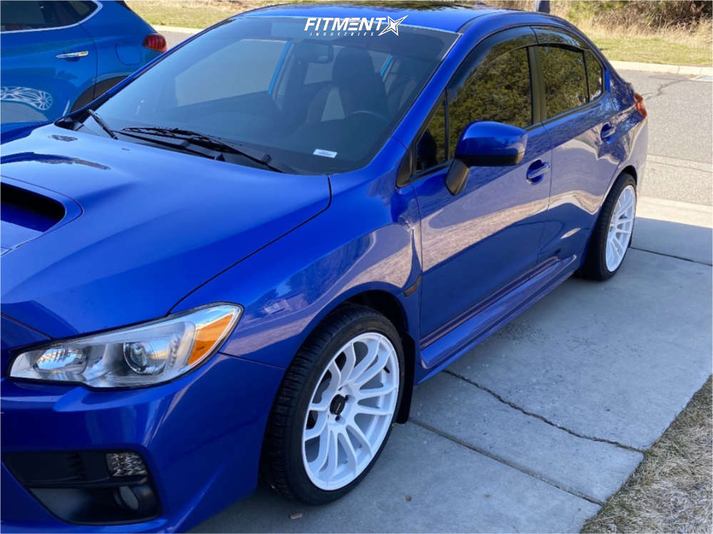 2015 Subaru WRX Premium with 18x9.5 AVID1 AV20 and Falken 255x35