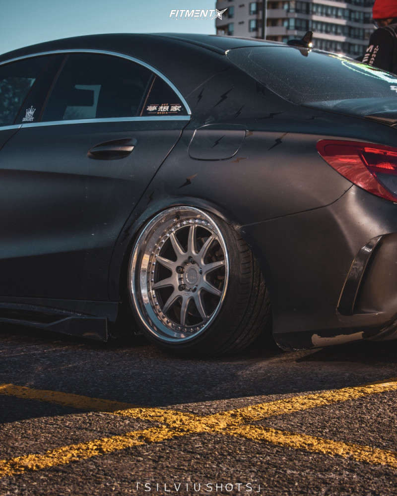 2014 Mercedes-Benz CLA250 4Matic with 18x8 ADV.1 Adv10 and Farroad ...