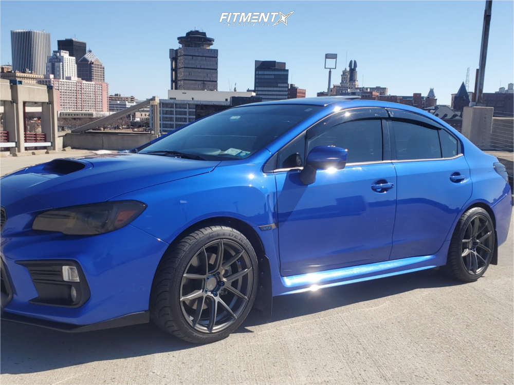 2020 Subaru WRX Premium with 18x9.5 AVID1 SL02 and Federal