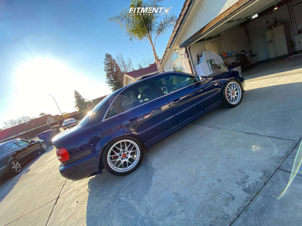 2002 Audi S4 Base with 18x8 BBS Rx and Achilles 235x40 on Coilovers ...