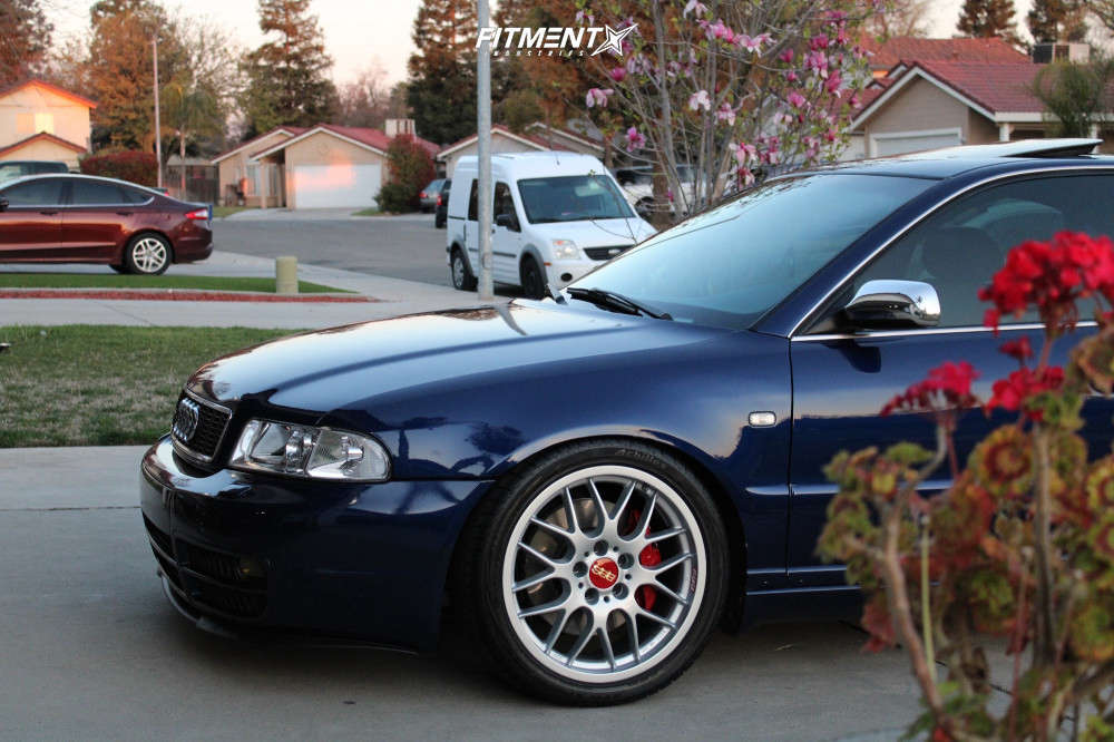 2002 Audi S4 Base with 18x8 BBS Rx and Achilles 235x40 on Coilovers ...