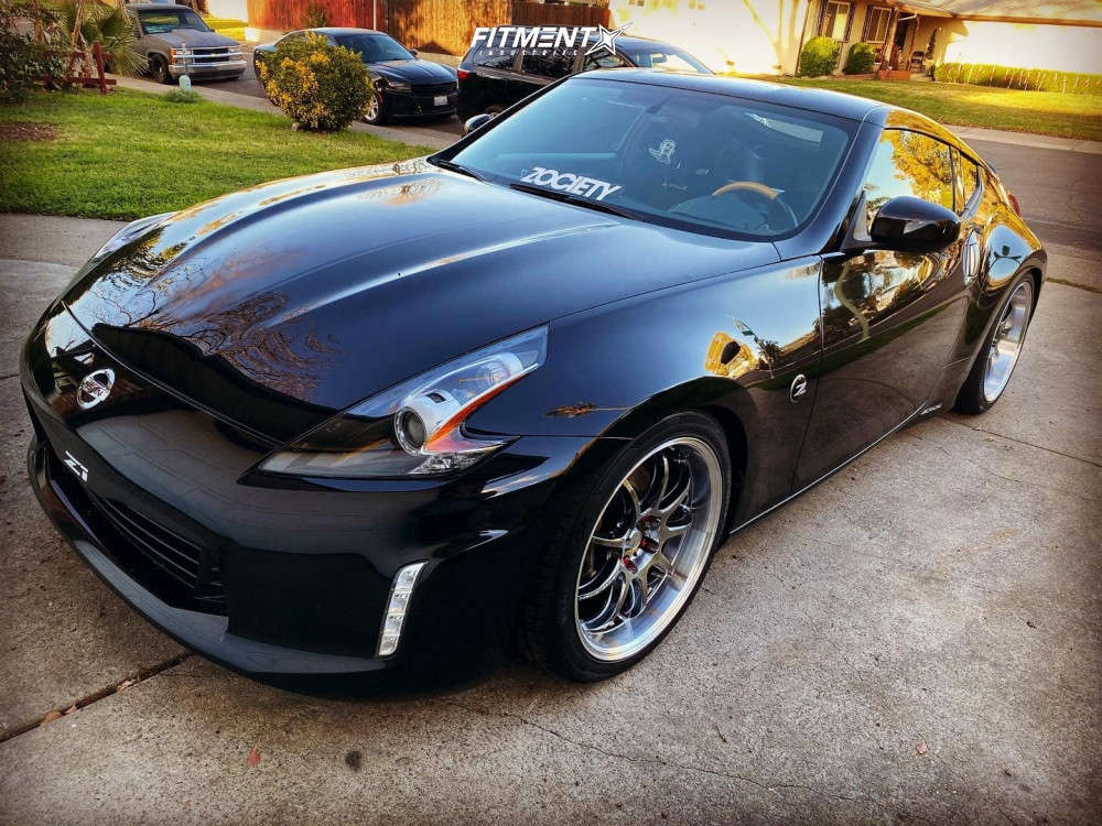 2018 Nissan 370Z Heritage Edition with 19x9.5 Work Emotion
