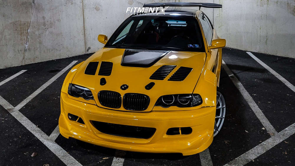2003 BMW 325Ci Base with 19x10.5 ESR Rf2 and Federal 275x35 on ...