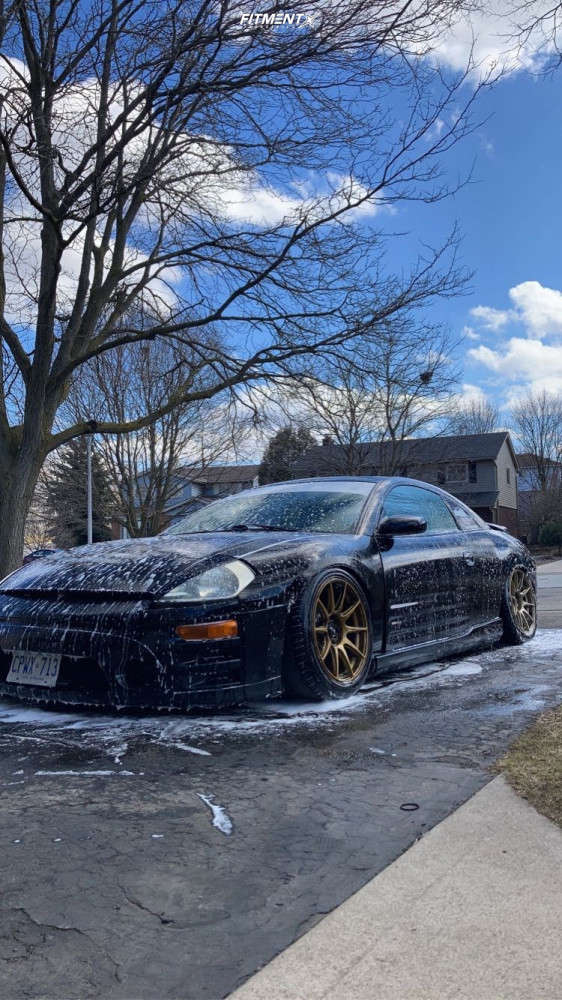 2003 Mitsubishi Eclipse GT with 17x8.25 XXR 527 and Habilead