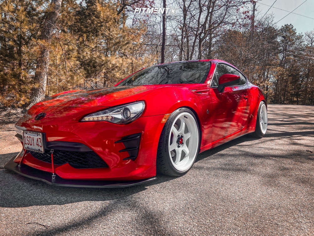 2017 Toyota 86 Base with 18x8.5 Aodhan Ah08 and General 215x35 on