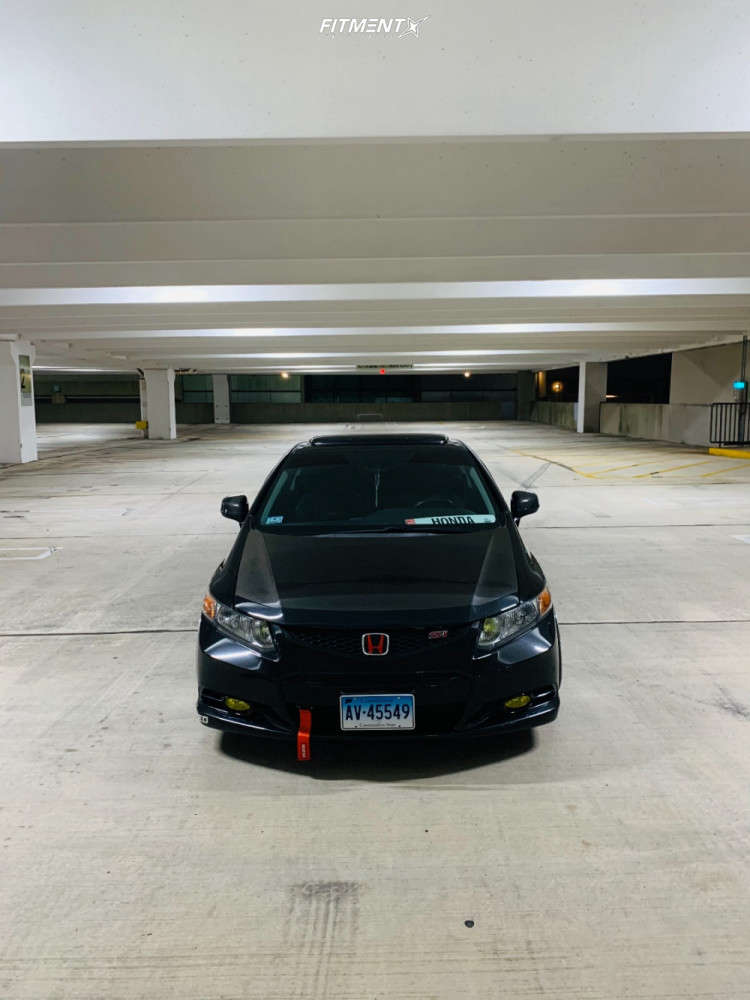 2018 Honda Civic Si With 18x9 5 Esm 015 And Nankang 215x40 On Coi 1576199 Fitment Industries 2018 Honda Civic Si With 18x9 5 Esm, Can You Fit 2 Cars In A 20×20 Garage