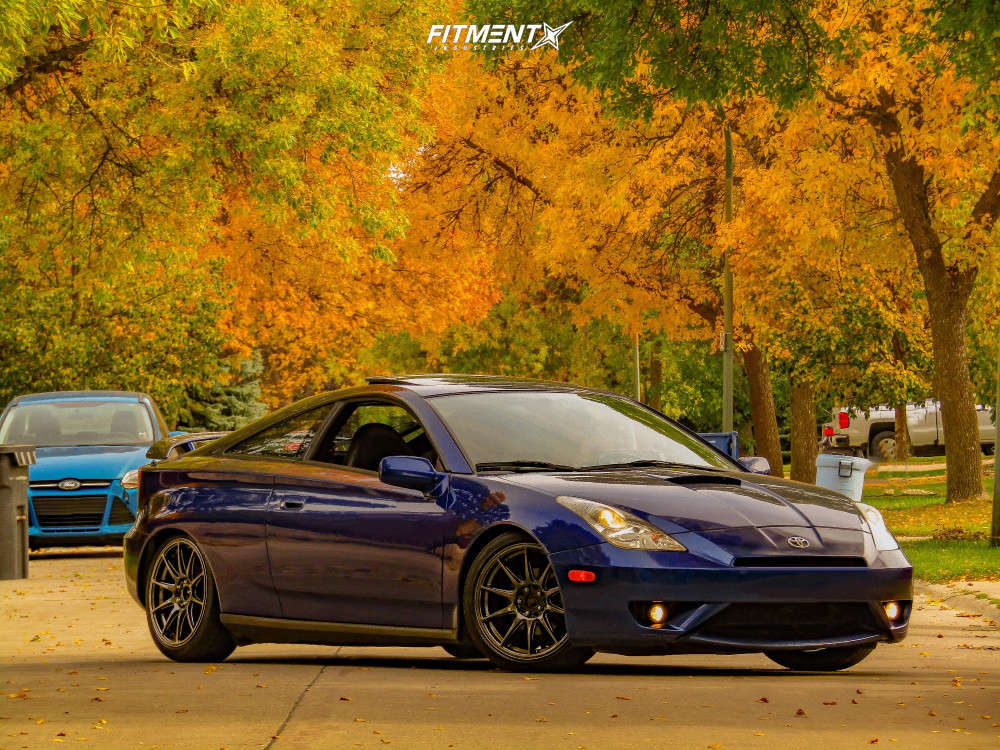 2004 Toyota Celica GT with 17x7.5 XXR 527 and Falken 205x45 on