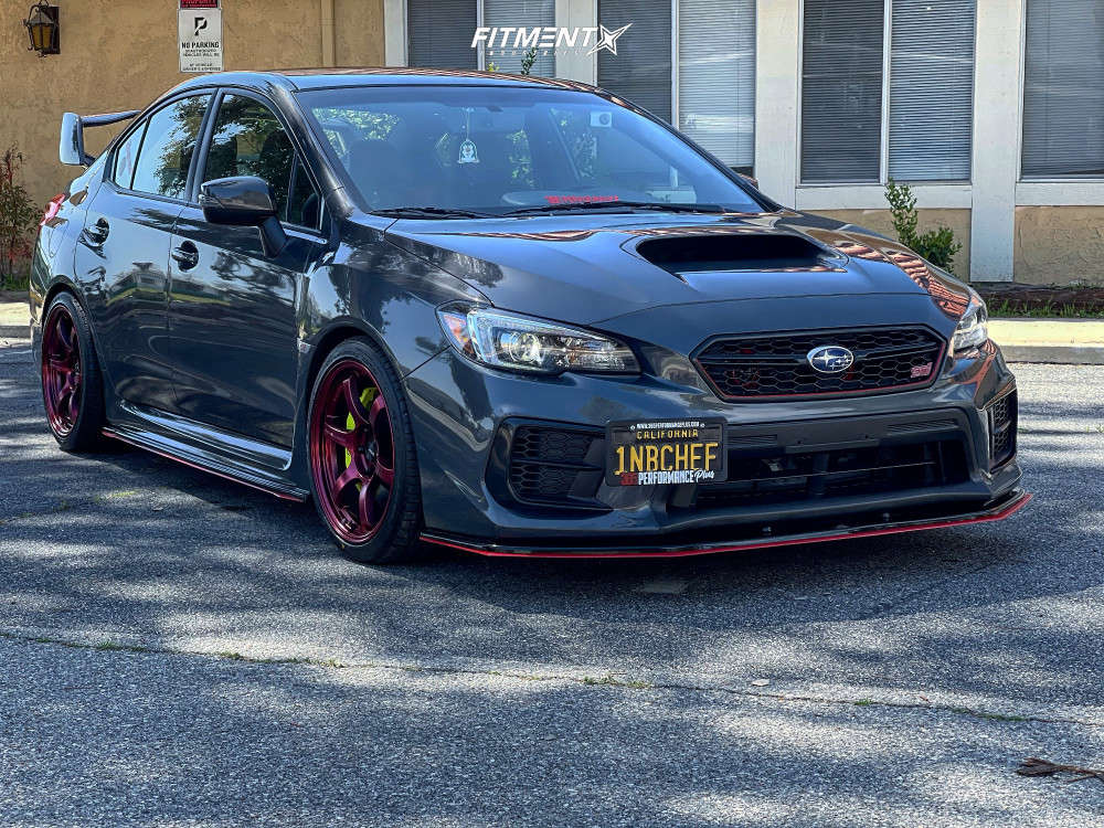 2020 Subaru WRX STI Base with 18x9.5 Gram Lights 57dr and Falken ...