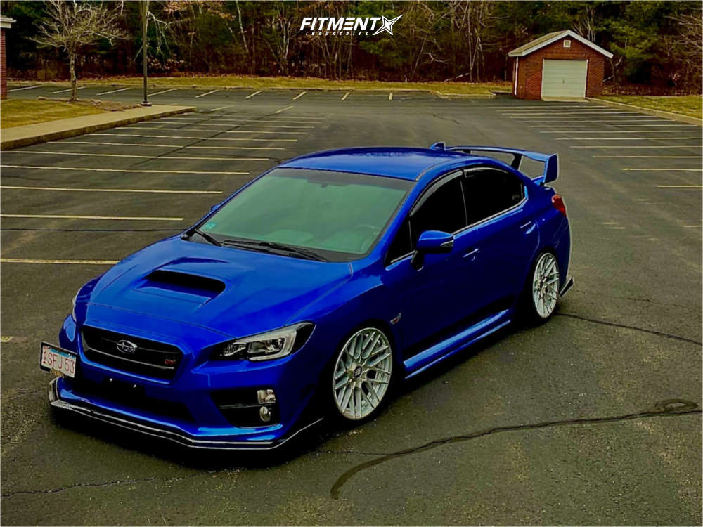 2017 Subaru WRX STI Limited with 19x10 Rotiform Rse and Federal 225x35 ...