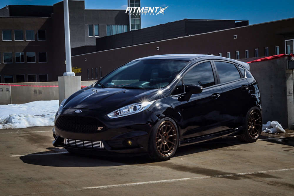 2016 Ford Fiesta ST with 17x8 Rota Recce and Falken 215x45 on
