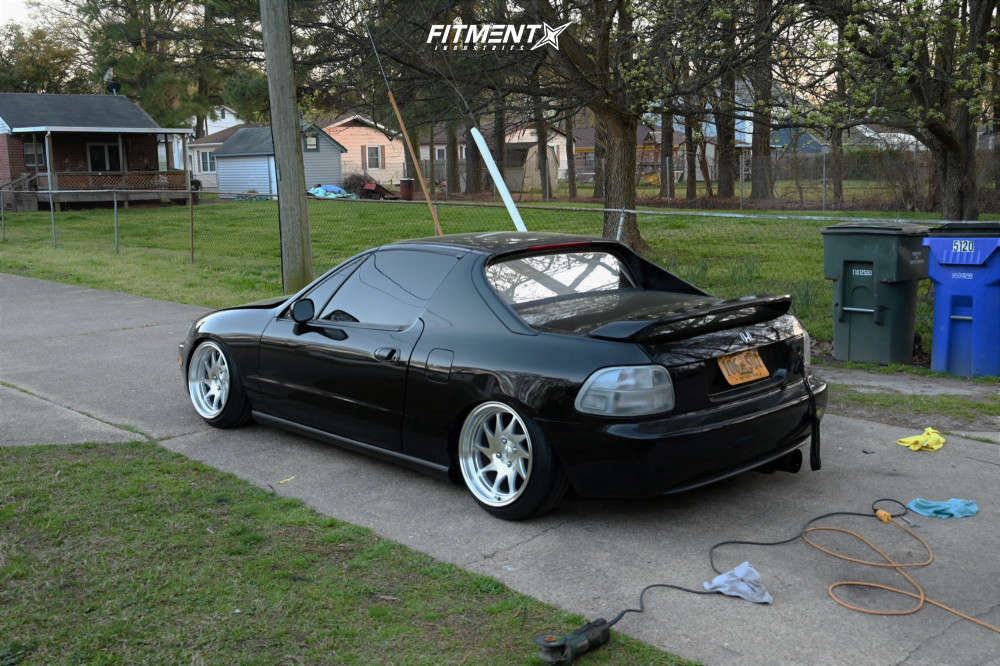 1994 Honda Civic Del Sol S with 16x9 Whistler Kr7 and Achilles