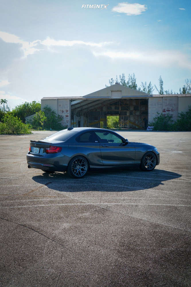 2016 BMW 228i Base with 19x8.5 Aodhan Ls002 and Firestone 225x40 on ...