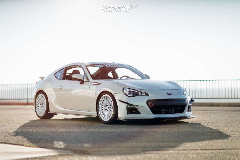 2015 Subaru BRZ Base with 18x8.5 Fifteen52 Integrale and Achilles