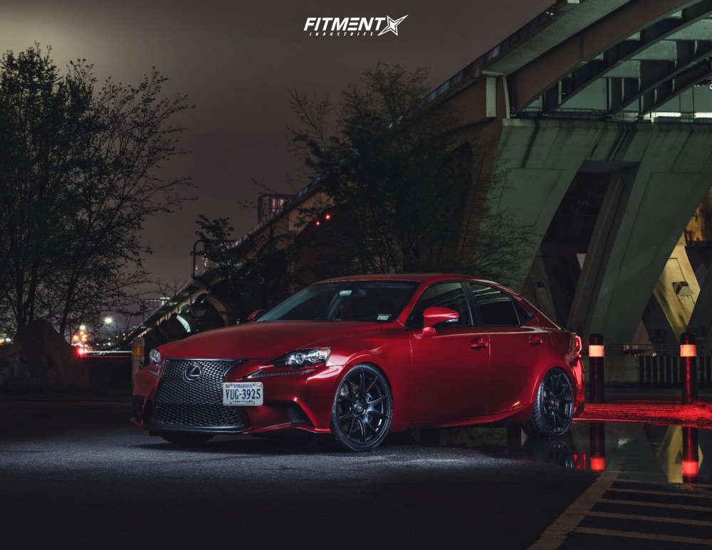 1 2015 Is350 Lexus F Sport Rsr Lowering Springs Forgestar Cf5v Black
