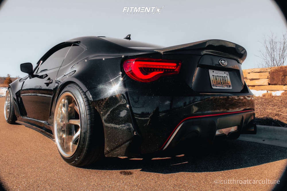 2013 Subaru BRZ Limited with 18x10 Work Emotion T7r 2p and 2013 Subaru BRZ Limited with 18x10 Work Emotion T7r 2p and