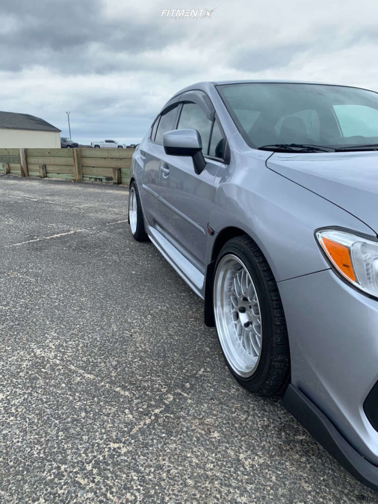 2018 Subaru WRX Premium with 18x9.5 ESR Cs01 and Nankang 245x35 on