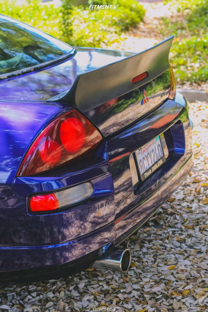 2000 Mitsubishi Eclipse GT with 18x9.5 Enkei Ts5 and Federal 225x40 on