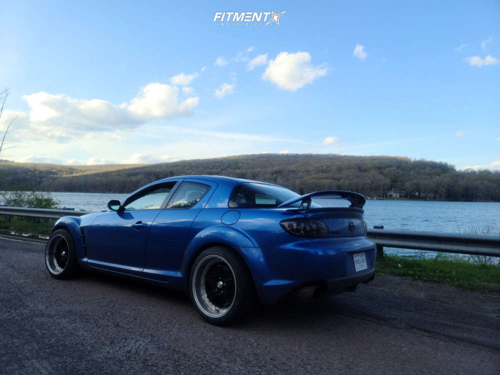 Mazda Rx 8 Base 2004 Mazda RX-8 Base with 18x10.5 AVID1 AV6 and Milestar 265x35 on ...