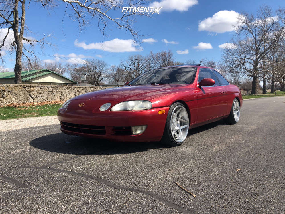 1993 Lexus SC300 Base with 18x9.5 AVID1 AV52 and Nankang 225x35 on