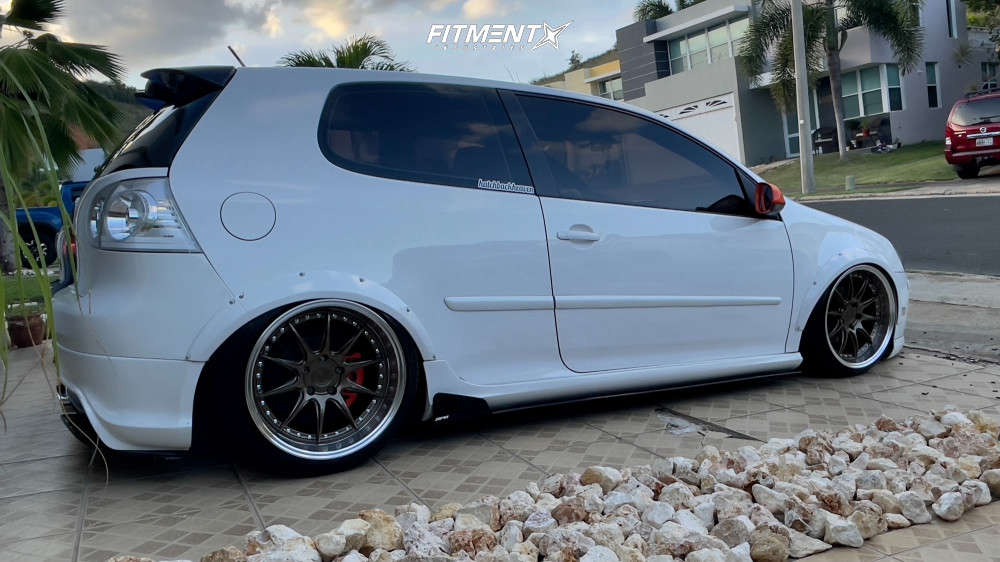 2007 Rabbit Rear End 2007 Volkswagen Rabbit 2.5 with 18x9.5 Aodhan Ds07 and Achilles 215x40 ...