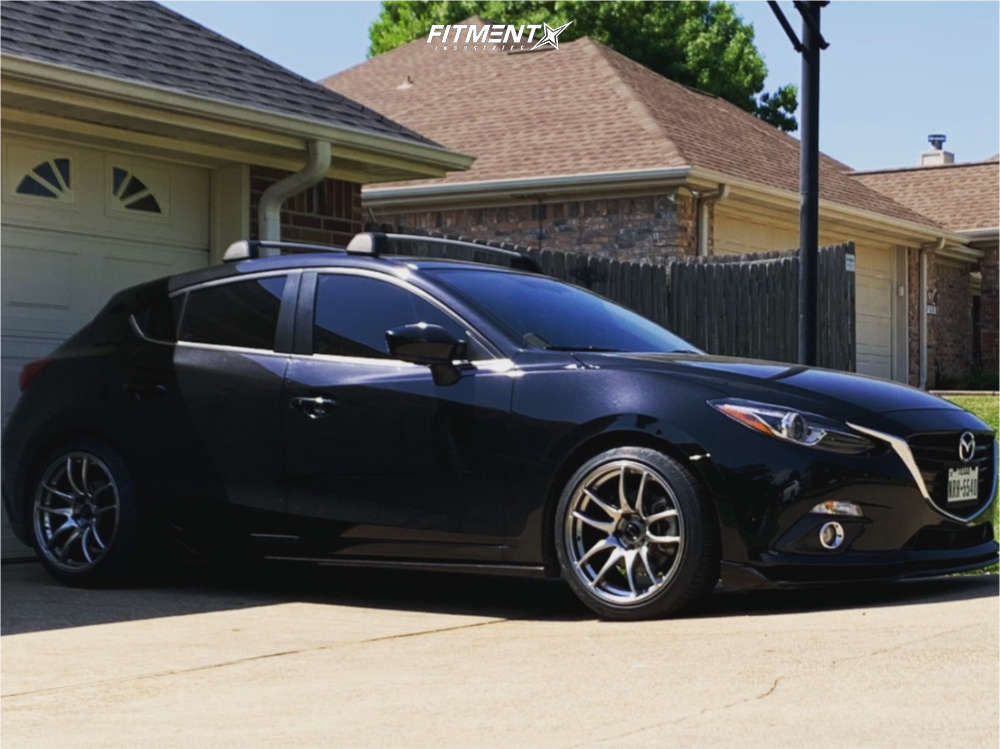 2015 Mazda 3 s Grand Touring with 18x8.5 Vors Tr4 and Toyo Tires