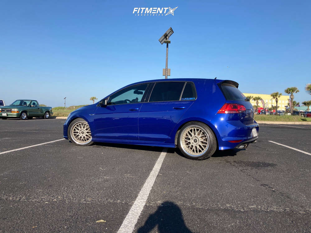 2015 Volkswagen Golf R Base with 18x8.5 Work Vs Xx and Firestone 225x40 ...