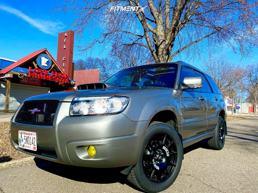 2006 Subaru Forester XT Limited with 17x7.5 Sparco Terra and
