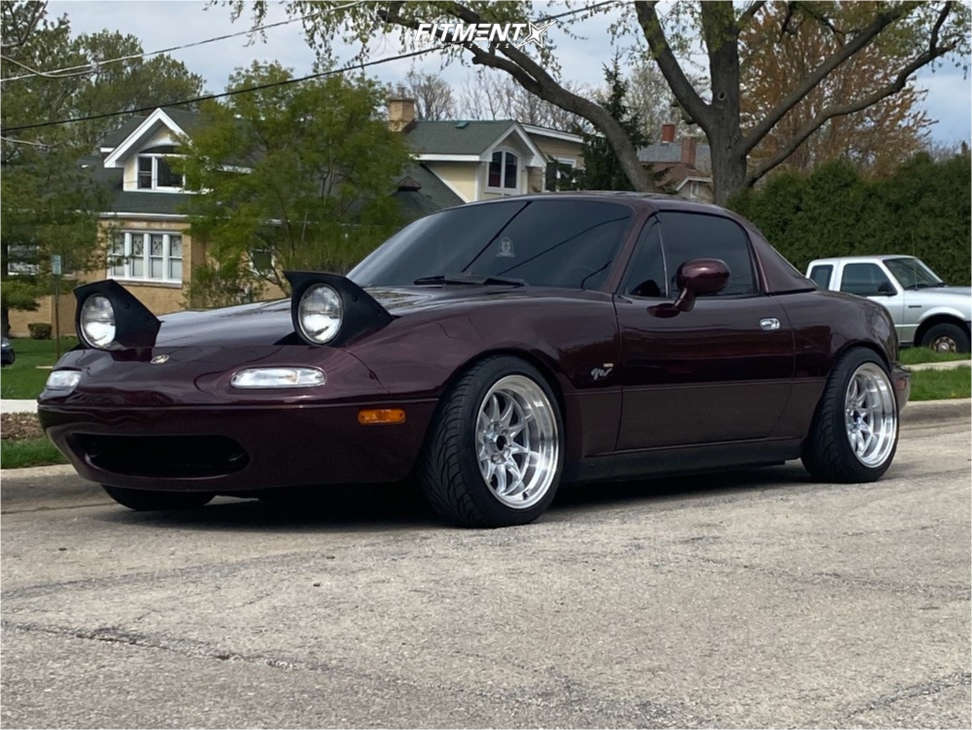 1995 Mazda Miata M Edition with 15x8 JNC Jnc003 and Federal 195x45