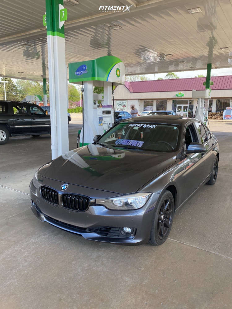 2014 BMW 328i XDrive Base with 17x8 Raceline Evo and Nitto 245x40 on ...