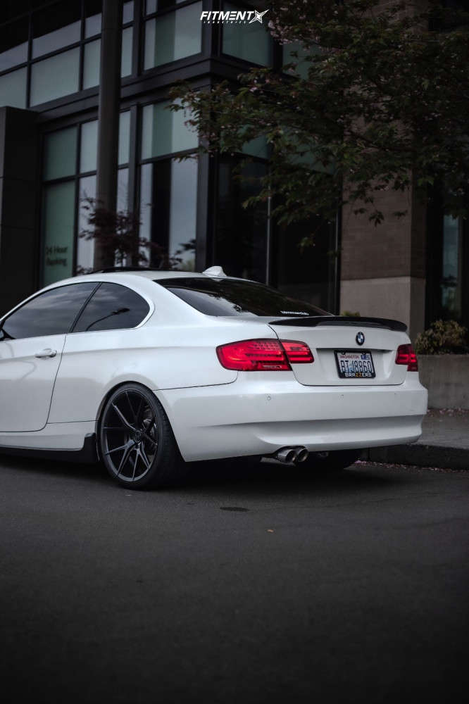 2007 BMW 328xi Base with 19x8.5 Verde Axis and Hankook 225x35 on ...