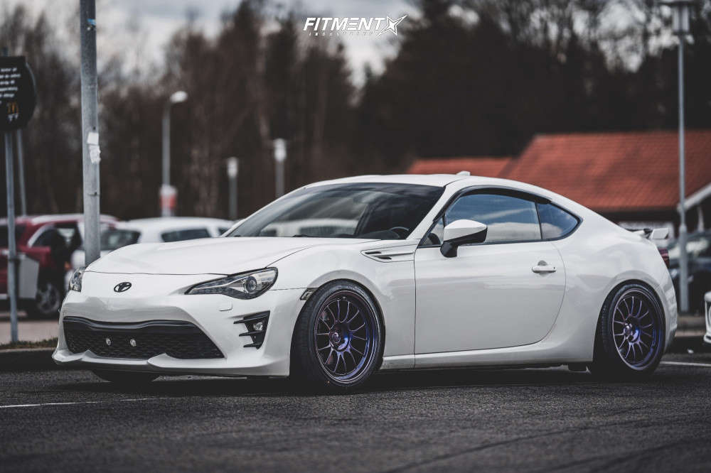 2017 Toyota 86 Base with 18x9 Kansei Corsa and Sunfull 225x40 on
