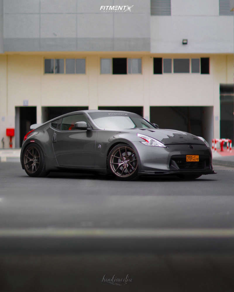 2012 Nissan 370Z Touring with 19x9.5 ESR Forged Rf2 and Nankang 255x35 ...