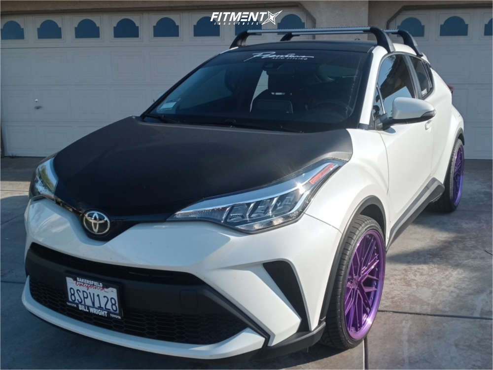 2020 Toyota C-HR LE with 20x9 XXR 571 and Achilles 245x35 on Stock