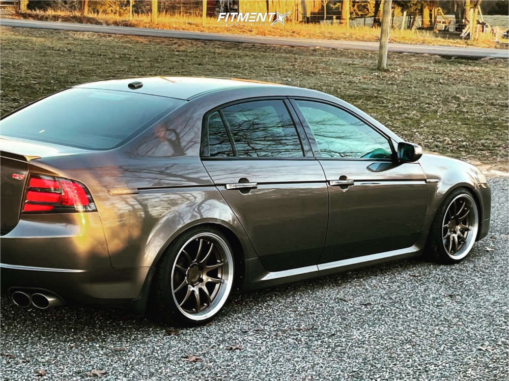 2008 Acura TL Type-S with 18x9.5 Aodhan Ds02 and Federal