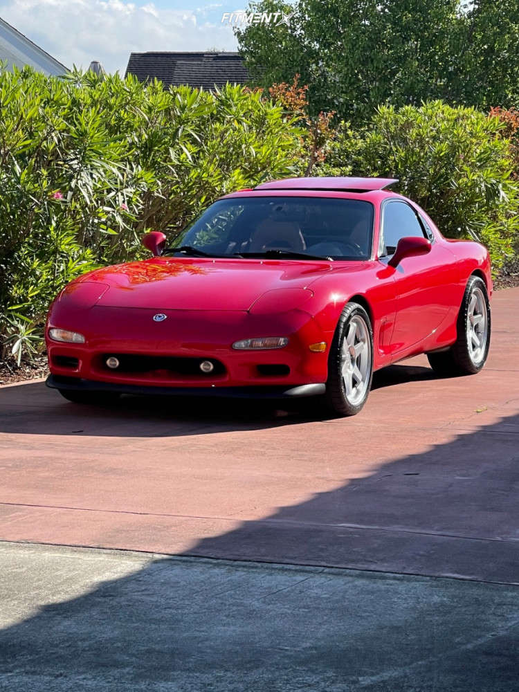 1995 Mazda RX-7 Touring with 18x8.5 ESR Sr07 and Michelin 255x35 on ...