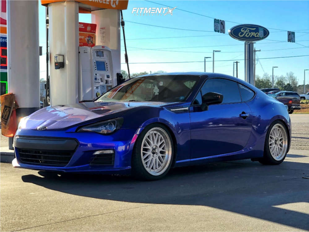 2014 Subaru BRZ Base with 18x8 JNC Jnc005 and Nitto 225x45 on