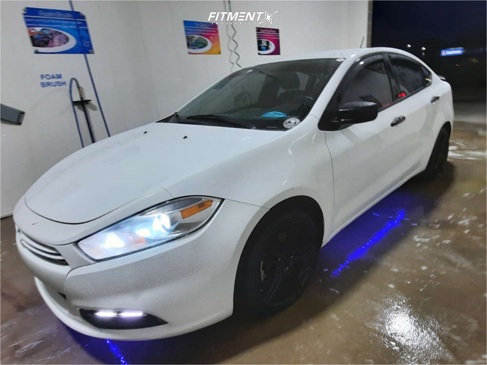 1 2013 Dart Dodge Se Stock Air Suspension Drag Dr73 Black