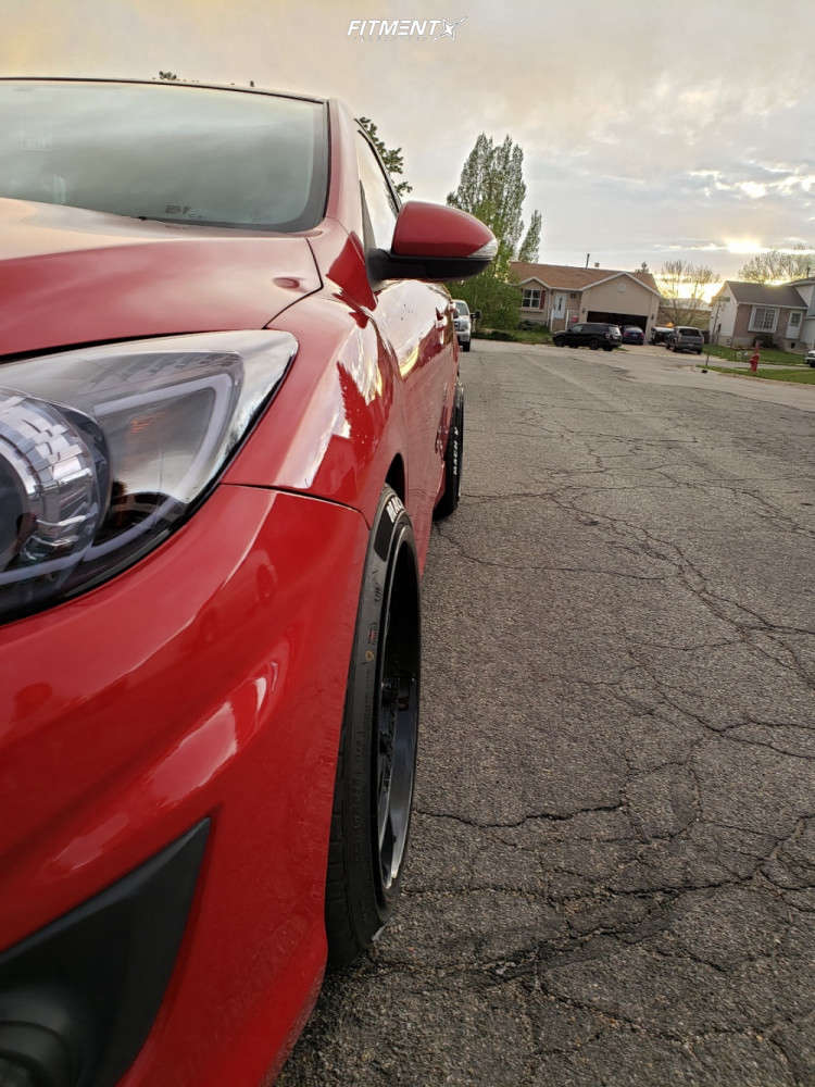 2010 Mazda MazdaSpeed3 Base with 18x9.5 Aodhan Ah07 and Thunderer