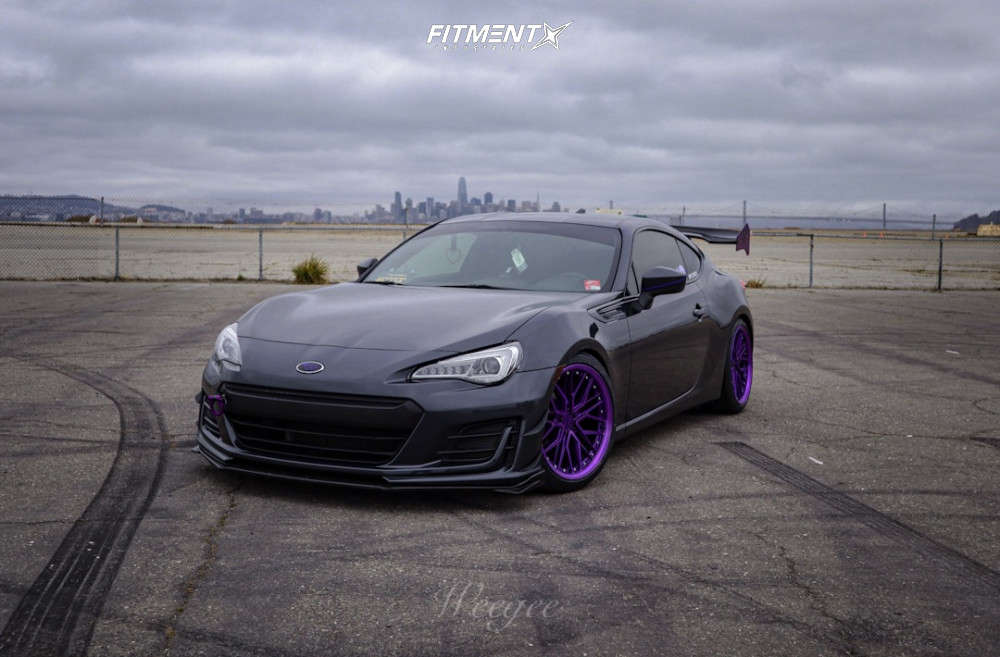2018 Subaru BRZ Premium with 18x8.5 XXR 571 and Falken 225x40 on