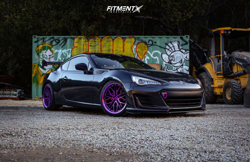 2018 Subaru BRZ Premium with 18x8.5 XXR 571 and Falken 225x40 on ...