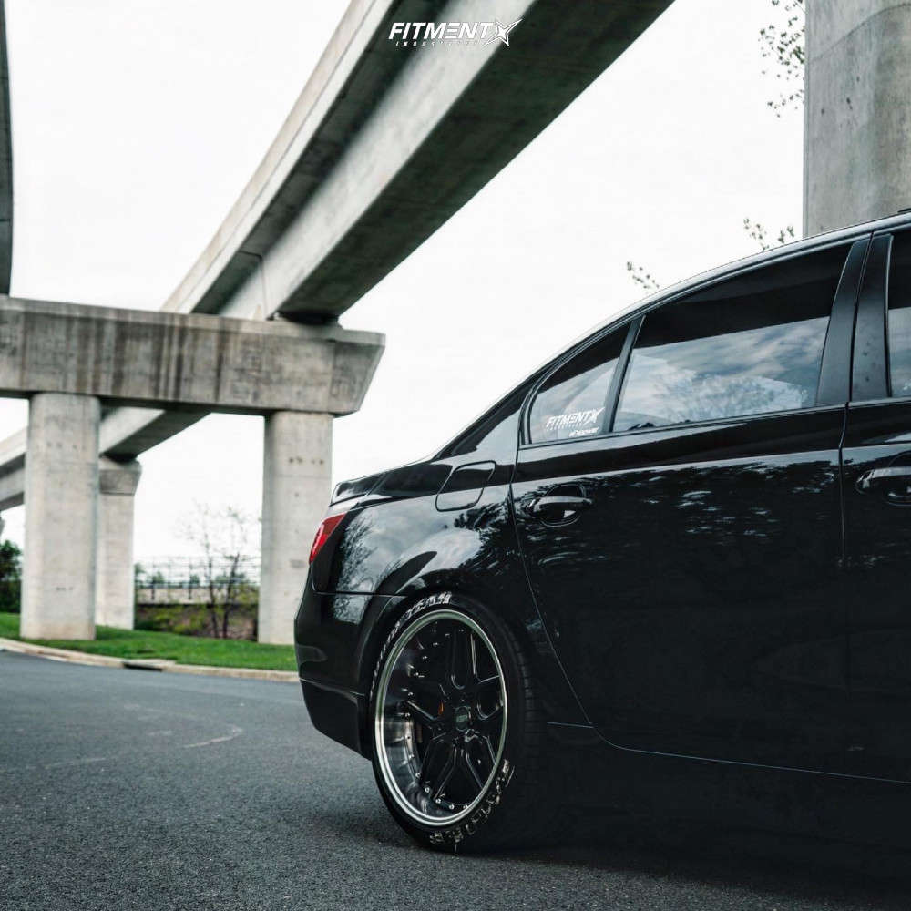 2007 BMW 550i Base with 19x9.5 ESR Cs15 and Goodyear 235x35 on ...
