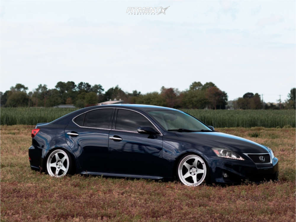 2011 Lexus IS250 Base with 18x9 Kansei Knp and Achilles 215x35 on
