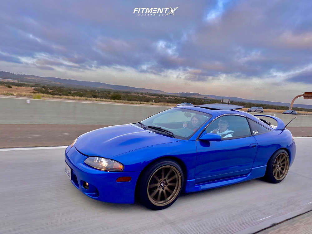 1999 Mitsubishi Eclipse GS with 18x8.5 MST Mt44 and Toyo