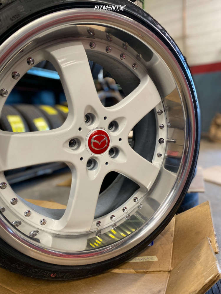 2014 Mazda 3 I Sport with 19x8.5 Moven RG5s and Ironman 225x35 on